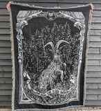 Vvitch tapestry blanket