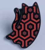 Haunted Hotel Ghostcat enamel pin