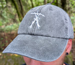 Burkittsville embroidered cap GREY