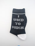 I Used To Mosh socks