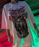 Smoking Lady oversized tshirt