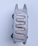 Ghost Cat hair claw clip