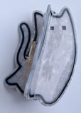 Ghost Cat hair claw clip