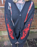 Bloodshed cardigan
