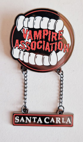 Vampire Association pin: Santa Carla