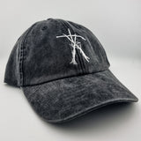 Burkittsville embroidered cap GREY