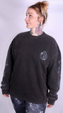 Thirteen acid wash sweater