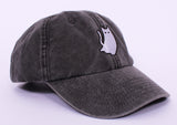 Ghost Cat embroidered cap