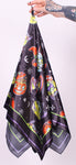 All Hallows satin head scarf