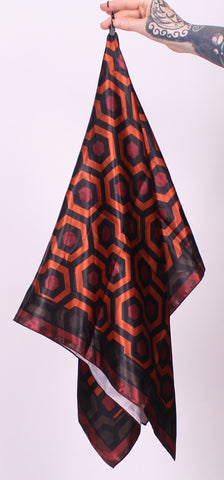 Haunted Hotel satin head scarf