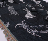 Vvitch tapestry blanket