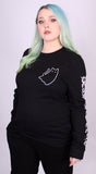 Ghost Cat long sleeve