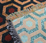Haunted Hotel tapestry blanket